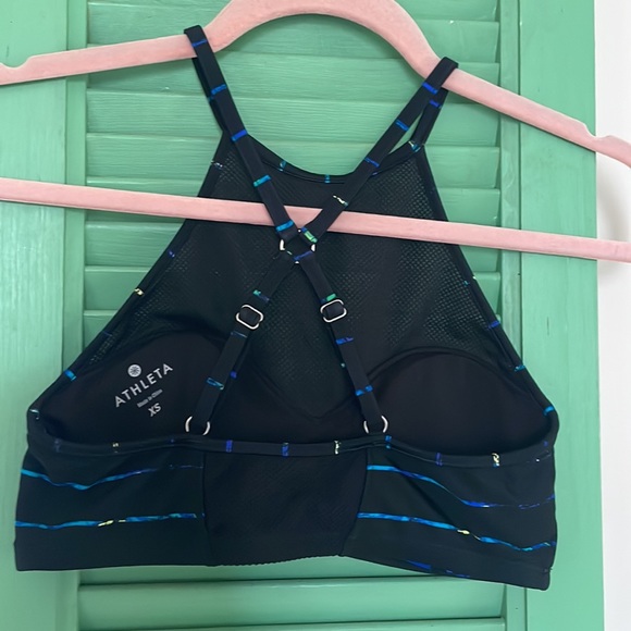 Athleta like new Mehina swim top with mesh accent - Picture 4 of 7